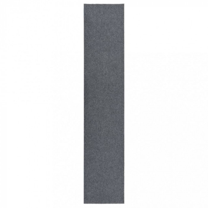 vidaXL Covor traversă de captare murdărie, gri, 100x500 cm
