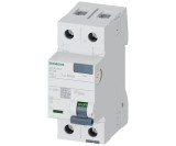 Diferential RCCB 40A 1P+N 30mA 10kA tip A Siemens 5SV3314-6