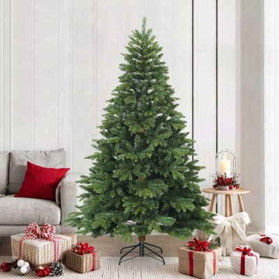 vidaXL Brad de Crăciun artificial cu ramuri articulare Verde 210 cm 42019314 foto
