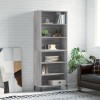 VidaXL Dulap &icirc;nalt, gri sonoma, 69,5x32,5x180 cm, lemn compozit 3189579