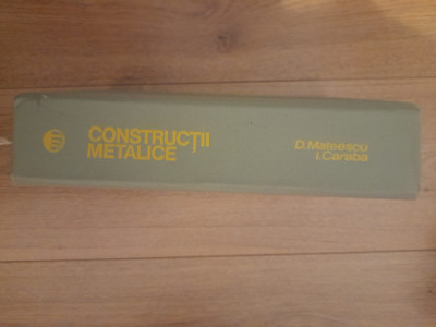 DAN MATEESCU -- CONSTRUCTII METALICE foto