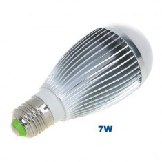 Bec LED Economic cu LED 7W Soclu E27 foto