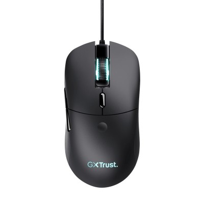 Mouse trust gxt981 redex cu fir usb 2.0 rezolutie maxima 10000 dpi 6 butoane iluminare foto