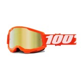 Cumpara ieftin Ochelari 100% Strata 2 portocalii - Mirror Gold Lens, 100%