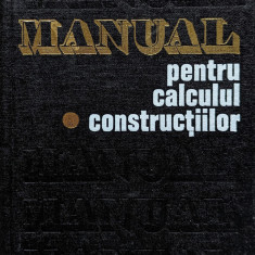 Manual pentru calculul constructiilor