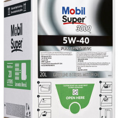 Ulei Motor Mobil Super 3000 X1 5W-40 20L Mobil Boxx 1L