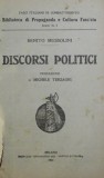 Discorsi politici / Benito Mussolini prima editie 1921