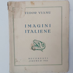 IMAGINI ITALIENE-TUDOR VIANU-1933 R3.