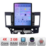 Navigatie MITSUBISHI LANCER K-037 ecran tip TESLA 9.7&quot; cu Android Radio Bluetooth Internet GPS WIFI 2+32 DSP Quad Core CarStore Technology