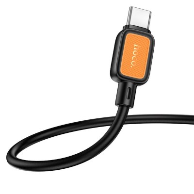 Cablu USB-A la USB-C Hoco X108 3 A, 1 m , Negru foto