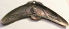 PVM - Ornament mai vechi, foarte frumos, din bronz / bumerang aborigeni Australia / L = 21 cm l = 8 cm 100 g / fara marcaje, Ornamentale