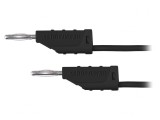 Cablu de măsurare 70VDC 33VAC 10A 0,25m Negru