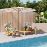 vidaXL Perne de scaun terasă, 2 buc., multicolor, textil oxford 362001