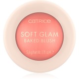 Catrice Soft Glam blush cu efect iluminator culoare 030 Cheeky Coral 5.6 g