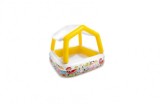 Piscina Sun Shade gonflabila pentru copii cu acoperis detasabil, 157x157x122 cm