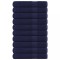 Prosoape pentru saună 10buc Albastru marin 360 g/m&sup2; 100% bumbac