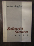 ZAHARIA STANCU .ESEU -SORIN ARGHIR