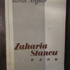 ZAHARIA STANCU .ESEU -SORIN ARGHIR