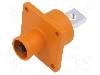 Conector alimentare DC, 1,5kV, 1 pini, seria ES-250A, {{Dimensiune pin}}. DEGSON ELECTRONICS - ESS-250A-70-B/S-OR-00