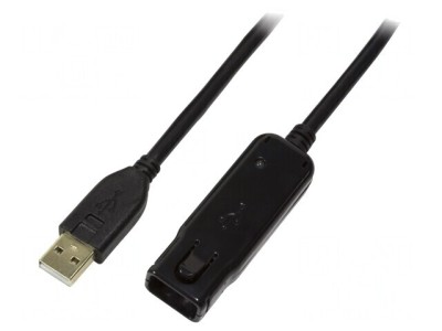 Repeater USB 1.1/2.0 Negru foto