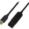 Repeater USB 1.1/2.0 Negru