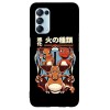 Husa compatibila cu Oppo A15s model Charizard evolutions, Silicon, TPU, Viceversa, Transparent, Carcasa