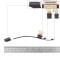 Cablu video LVDS Laptop, HP, Pavilion X360 14-DW, 14M-DW, L96496-001, 6017B1367501, 6017B1367601, Laika EDP, FHD, 30 pini