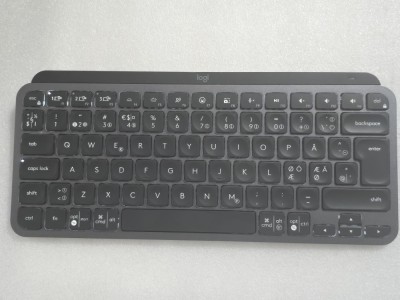 Tastatura Wireless LOGITECH MX Keys Mini, USB, Bluetooth, Layout US INT, grafit foto