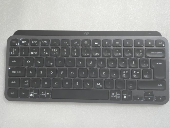 Tastatura Wireless LOGITECH MX Keys Mini, USB, Bluetooth, Layout US INT, grafit