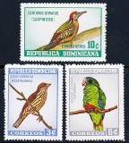 Republica Dominicana 1964 - Păsări, fauna, serie neuzata