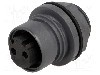 Conector circular, mama, 2 pini, BULGIN - PXP6012/02S/ST