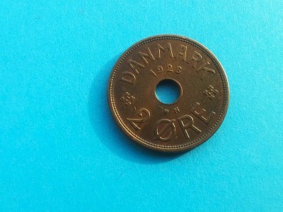 2 Ore 1928-Danemarca-XF+-in realitate arata bine! foto
