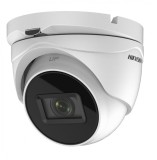 CAMERA supraveghere HIKVISION dome, pt. exterior, dist. IR 60 m, lentila varifocala 2.7 - 13.5 mm, 5 Mpx, cu fir, carcasa metal, &quot;DS-2CE79H8T-AIT3ZF&quot;