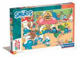 Cumpara ieftin Puzzle Clementoni, Maxi, The Smurfs, 24 piese