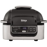 Friteuza cu aer cald Ninja AG301EU, 1750W, 5.7l, 5 functii de gatit customizabile, Gri/ Negru