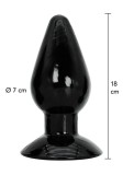 Dop Anal cu ventuza Clasic Extreme Hidden Desire, Negru, 18 cm