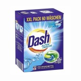 Detergent rufe capsule Dash, Alpen Frische, 60 spalari