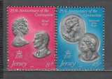 Jersey.1978 25 ani incoronarea Reginei Elisabeth II GJ.13