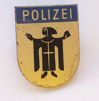 Insigna de POLITIE germana - POLIZEI foto