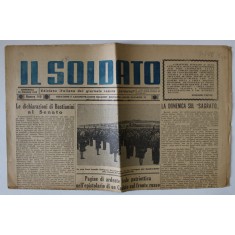 IL SOLDATO , EDIZIONE ITALIANA DEL GIORNALE ROMENO &#039; SOLDATUL &#039; , NUMERO 140 , 30 MAI , 1943