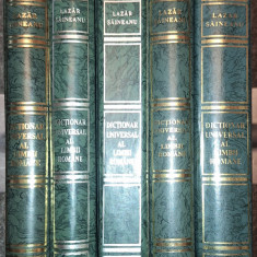 Lazar Saineanu - Dictionar universal al limbii romane (vol. I-V)