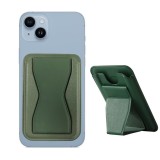 Portofel flippy magsafe pentru carduri cu suport integrat, verde