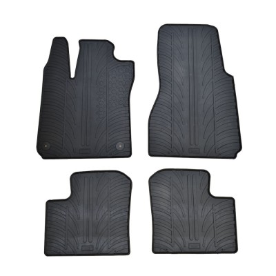 Set covorase auto din cauciuc Renault Twingo 3 2014- (5 usi, Manual), Negru, Gledring, 4 buc. AutoDrive ProParts foto