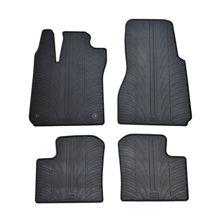 Set covorase auto din cauciuc Renault Twingo 3 2014- (5 usi, Manual), Negru, Gledring, 4 buc. AutoDrive ProParts