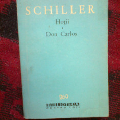 e2 Hotii. Don Carlos - Friedrich Schiller