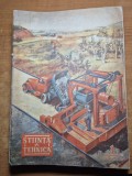 Stiinta si tehnica ianuarie 1955-expozitia inovatiilor tehnice