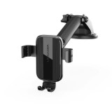 SUPORT AUTO Vention pt SmartPhone, fixare parbriz sau bord prin ventuza, unghi reglabil, device compatibil 4.7-7.2inch, negru, &quot;KCOB0&quot; - 6922794764866