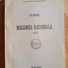 Mecanica rationala vol.1- A.Radu