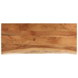 Cumpara ieftin Blat masa 90x40x3,8 cm dreptunghiular lemn acacia margine vie