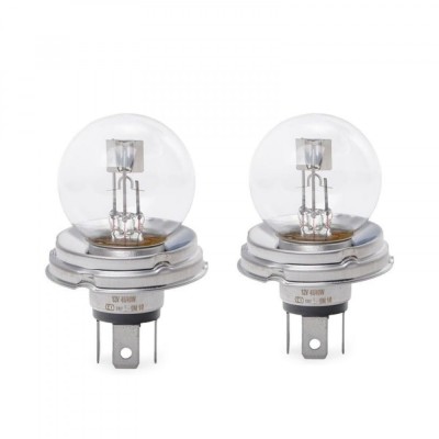 Pachet 2 Becuri Far R2 P45T 12V 45 40W Narva foto